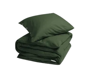 Posteljnina iz ekološkega bombaža flanela MOSS GREEN Posteljnina iz ekološkega bombaža flanela MOSS GREEN