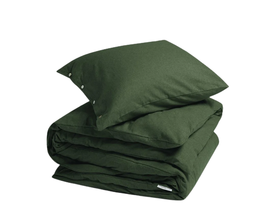 Posteljnina flanela moss gr. razl.dim.