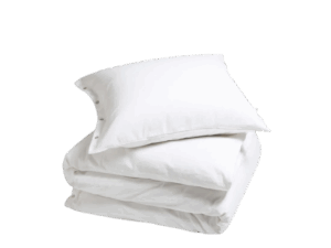 Posteljnina flanela bela razl.dim.