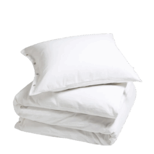 Posteljnina flanela bela razl.dim.