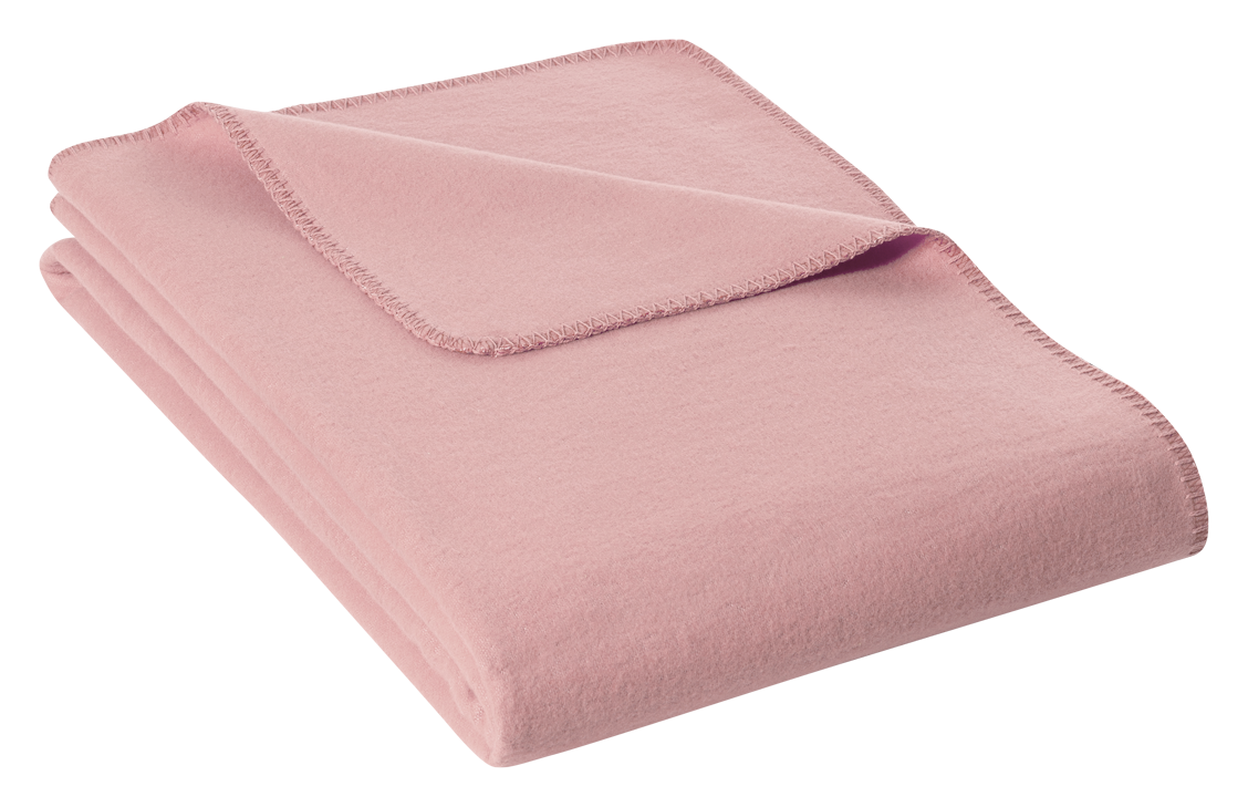 Odeja eko bombaž Cadiz 150x200 blush