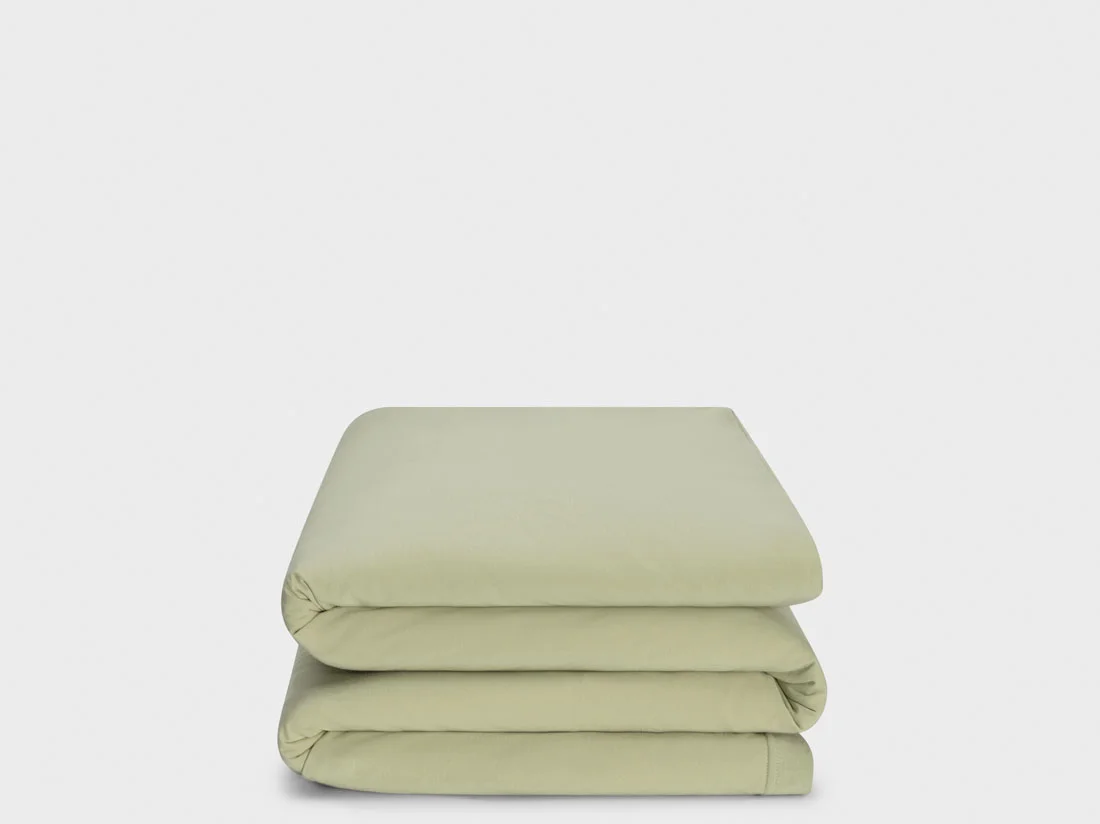 Otroška jersey posteljnina eko bombaž 100x135 PISTACIJA