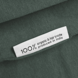 Otroška jersey posteljnina eko bombaž 100x135 T.ZELENA