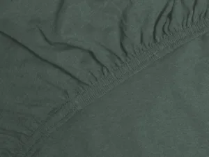 Otroška jersey jogi rjuha eko bombaž več dim. T.ZELENA