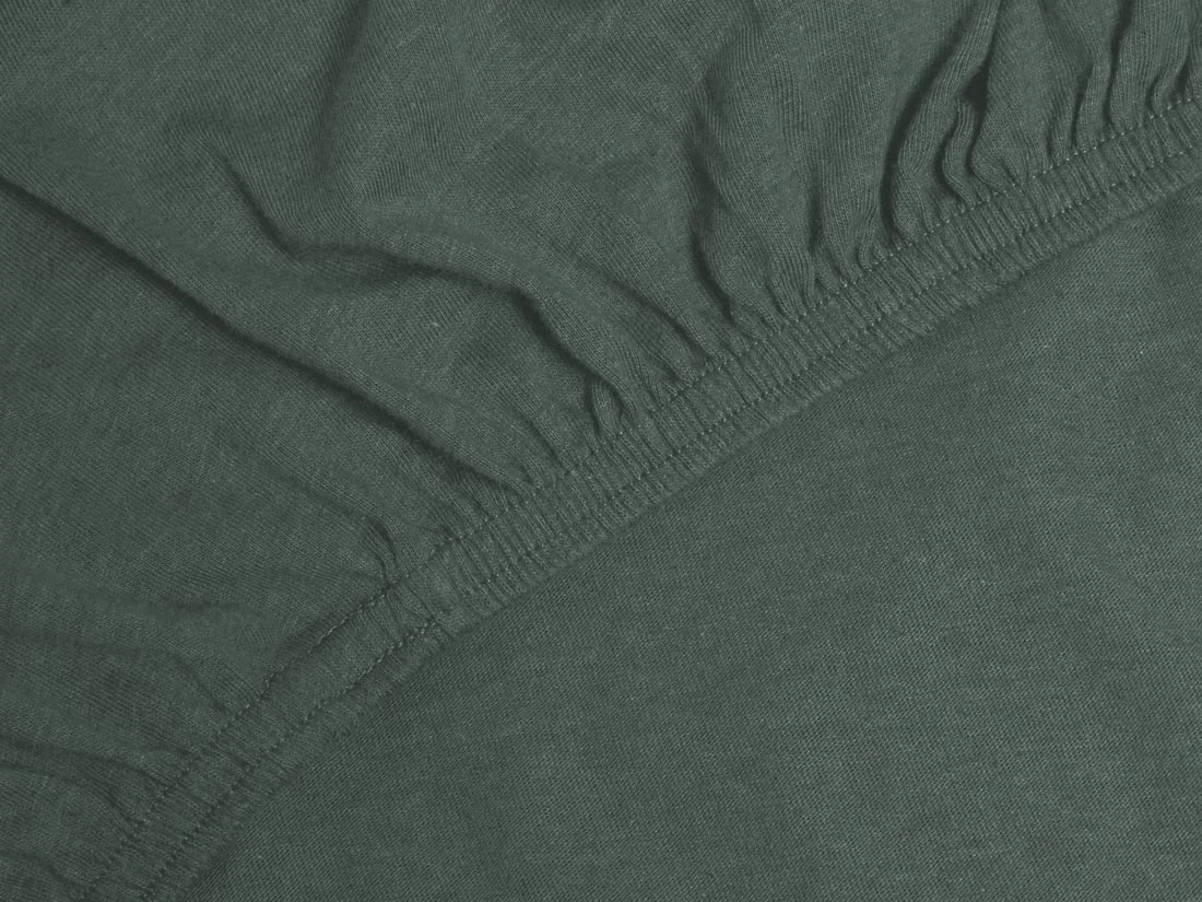 Otroška jersey jogi rjuha eko bombaž več dim. T.ZELENA