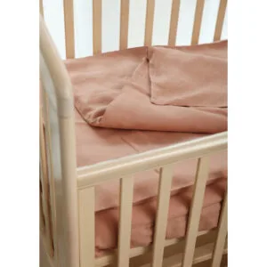 Otroška posteljnina 100% lan, rose 100x135