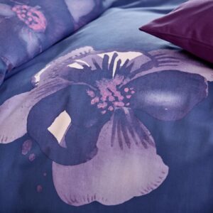 Posteljnina Dunkle Anemone saten, več dimenzij