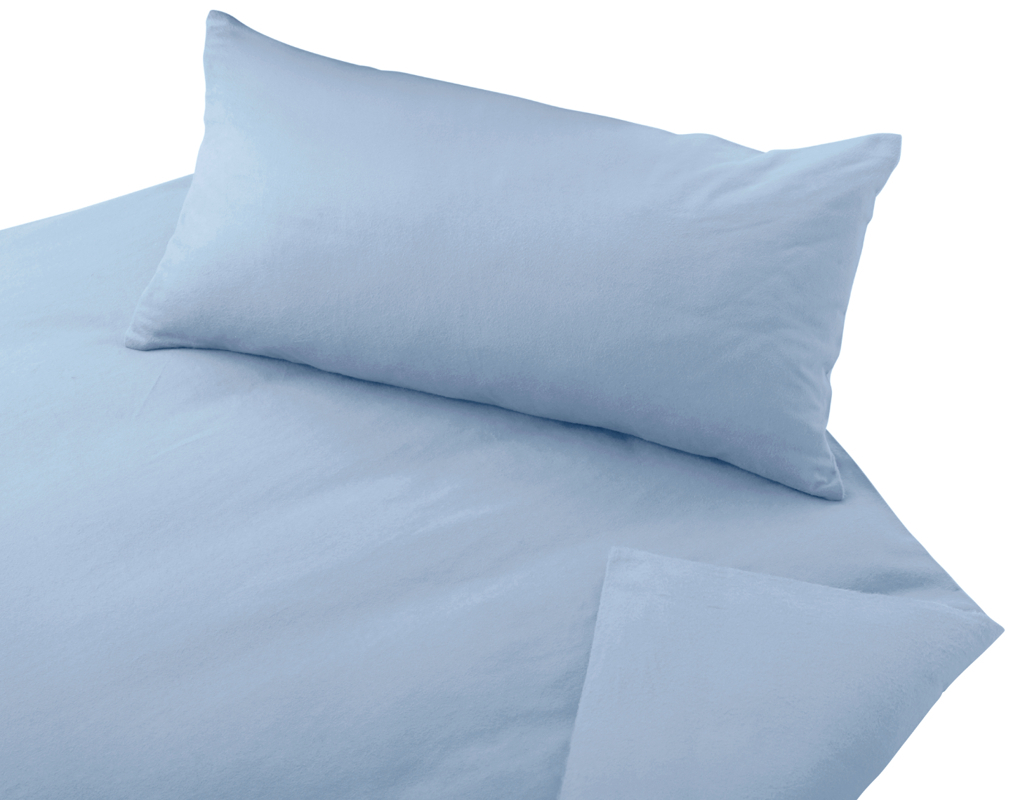 Posteljnina flanela perlblau razl.dim.