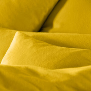 Posteljnina flanela curry razl.dim.