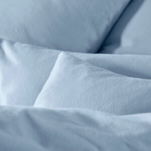Posteljnina flanela perlblau razl.dim.