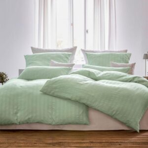 Posteljnina Crinkle salbei 140x200, 50x70