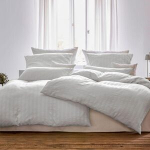 Posteljnina Crinkle bela smetana 140x200, 50x70