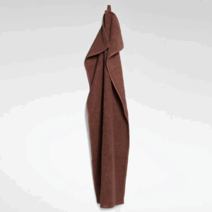 Brisača eko bombaž dots MUD ROSE