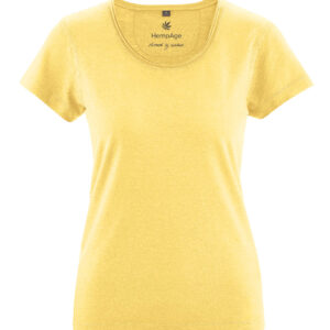 Ženska majica KR konoplja, bom. DH216 butter Ženska majica KR konoplja, bom. DH216 butter