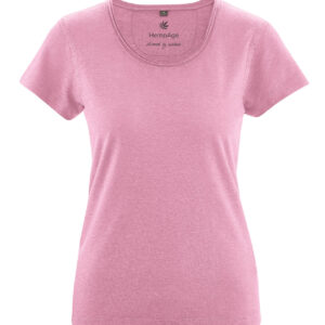 Ženska majica KR konoplja, bom. DH216 rose