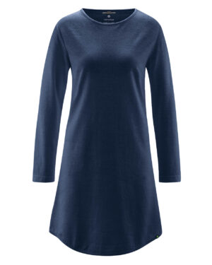 Ženska spalna srajca konoplja, bom. DH453 navy