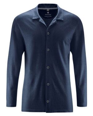 Moški zg. del pižame konoplja, bom. DH455 navy