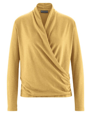 Ženski pulover konoplja, bom. DH656 dijon