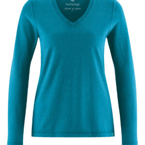 Ženski pulover konoplja, bom. DH658 lagoon S,M