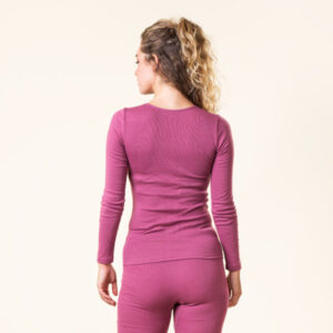 EKO Bombažna Ženska Majica DARK ROSE EKO Bombažna Ženska Majica DARK ROSE