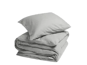 Posteljnina iz ekološkega bombaža flanela LIGHT GREY Posteljnina iz ekološkega bombaža flanela LIGHT GREY