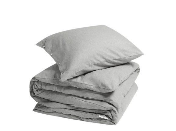 Posteljnina flanela light grey razl.dim.