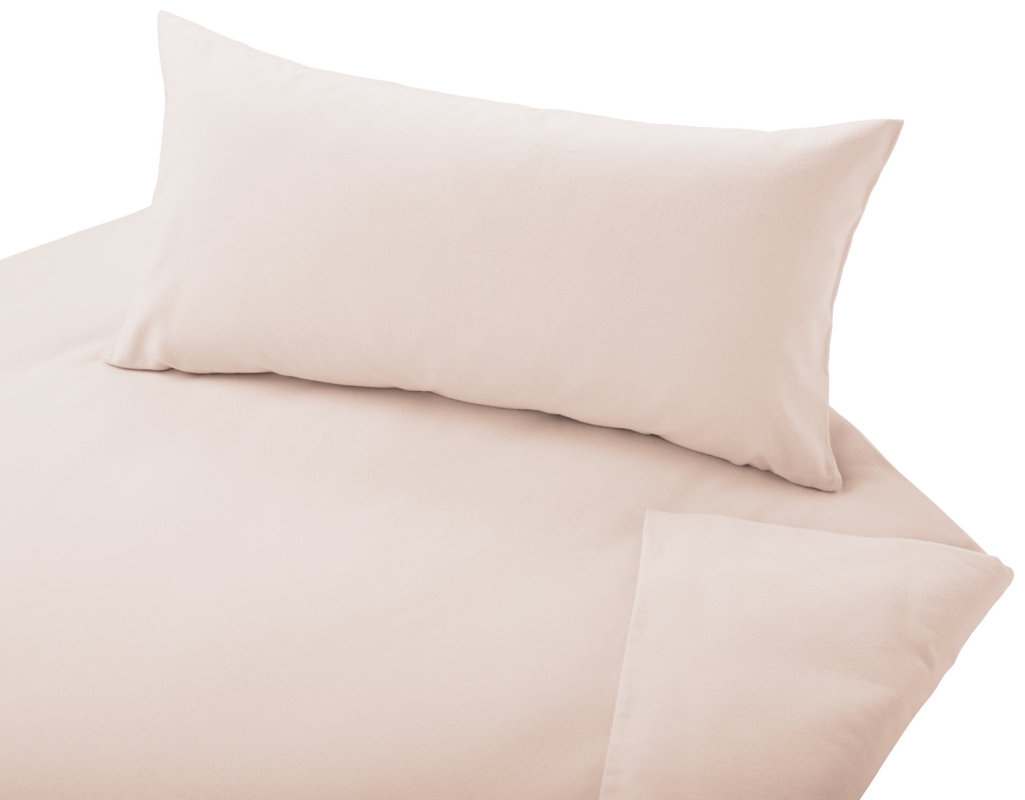 Posteljnina flanela roza razl.dim.