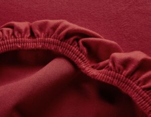 FLANELA jogi rjuha 20cm dunkelrot eko bombaž