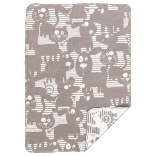 Odeja otroška eko bombaž SIVA 75x100,100x150