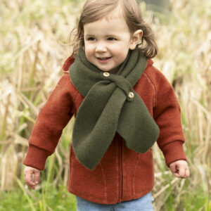 Otroški šal jasper- flis 100% volna unisize