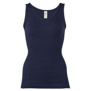 Ženska spodnja majica, 100% eko bombaž indigo 46-48 Ženska spodnja majica, 100% eko bombaž indigo 46-48