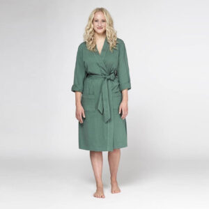 Kopalni plašč iz 100% eko bombaža zelen