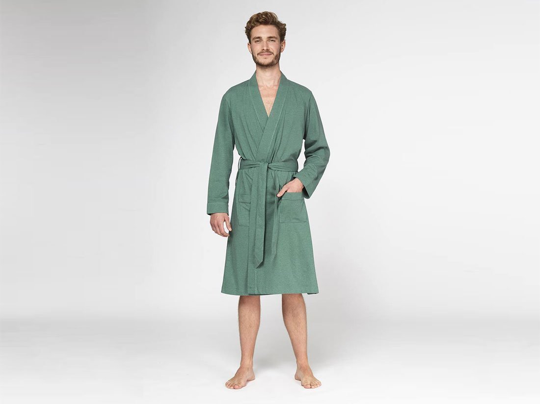 Kopalni plašč iz 100% eko bombaža zelen