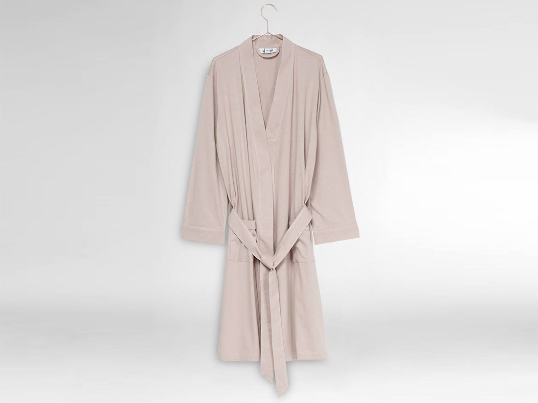 Kopalni plašč iz 100% eko bombaža roza