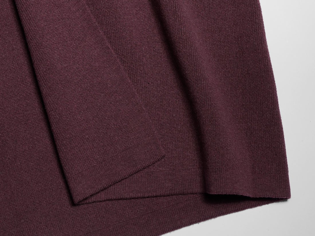 Pleteni plet iz 100% eko bombaža marron Pleteni plet iz 100% eko bombaža marron