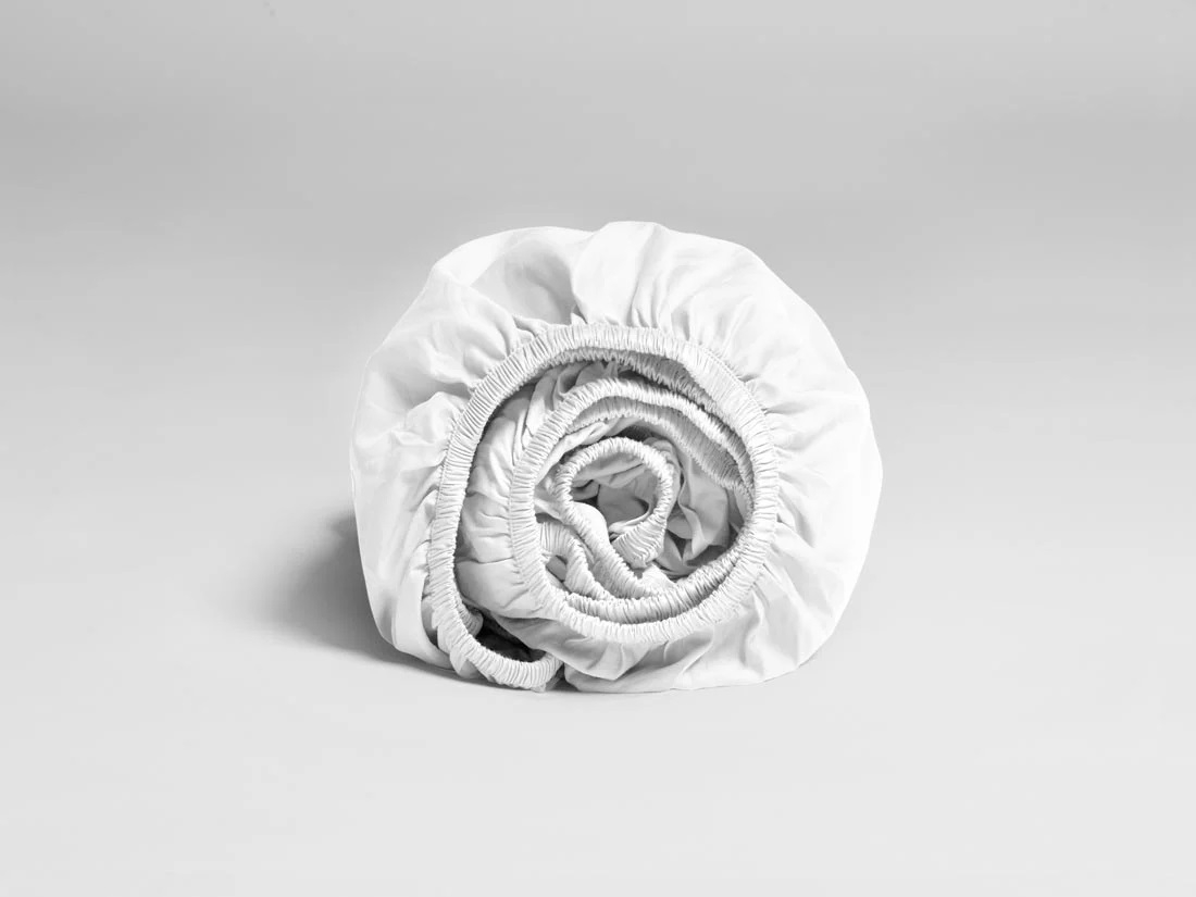 Jogi rjuha ekološki bombaž saten SNEŽNO BELA več dimenzij