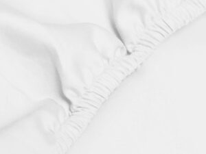 Jogi rjuha ekološki bombaž saten SNEŽNO BELA več dimenzij Jogi rjuha ekološki bombaž saten SNEŽNO BELA več dimenzij