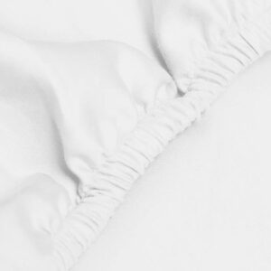 Jogi rjuha ekološki bombaž saten SNEŽNO BELA več dimenzij