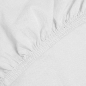 Otroška jersey jogi rjuha eko bombaž več dim. BELA