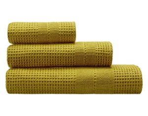 Brisača eko bombaž 50x100 Barva: curry