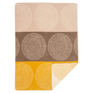 Odeja eko bombaž Kreise 150x200 honig