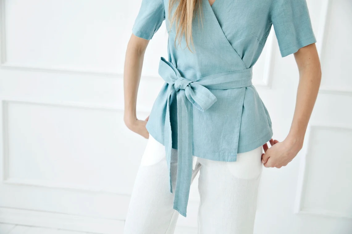 Srajca 1594 100% lan, več barv in velikosti