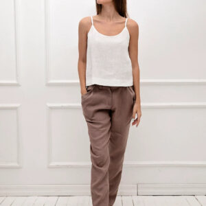 Top ženski 1507 100% lan, več barv in velikosti Top ženski 1507 100% lan, več barv in velikosti