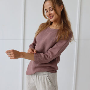 Tunika ženska 1513 100% lan, več barv in velikosti