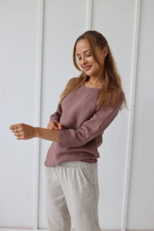 Tunika ženska 1513 100% lan, več barv in velikosti Tunika ženska 1513 100% lan, več barv in velikosti