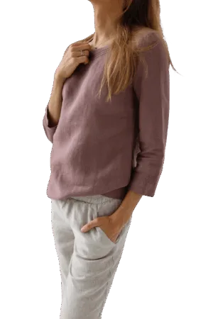 Lanena tunika 1513 CAPPUCINO M