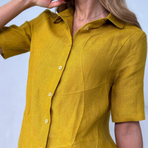 Srajca ženska 1511 100% lan, več barv in velikosti