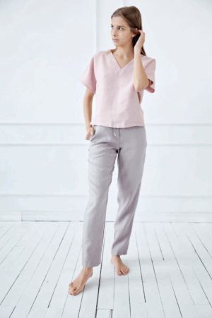 Tunika ženska 1505 100% lan, več barv in velikosti Tunika ženska 1505 100% lan, več barv in velikosti