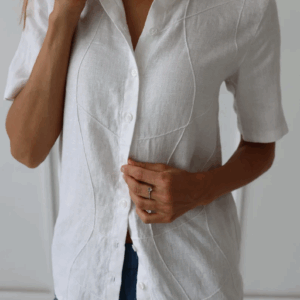 Srajca ženska 1511 100% lan, več barv in velikosti