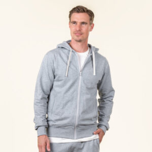 EKO Bombažna Moška Jopica SIVA